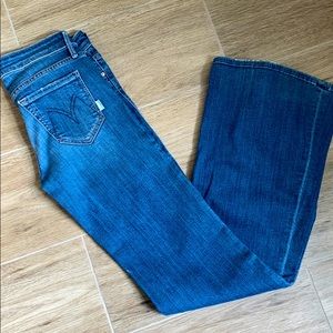 Mother denim wilder wide leg